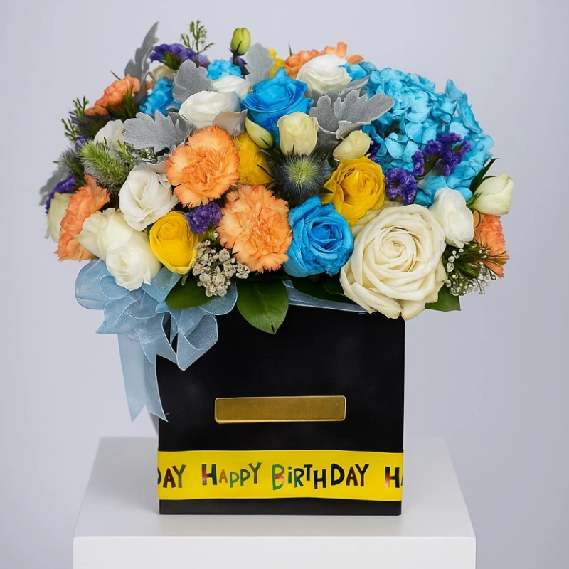 His Birthday Flower Bouquet
